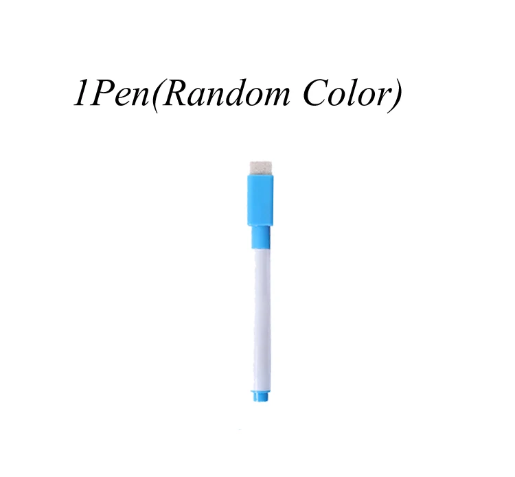 1Pen Прозрачный мешок для сухой щетки может быть повторно использован с ПВХ ПЭТ письма сухой мешок для протирания игрушки для рисования для детей взрослых GYH - Цвет: 1Pen