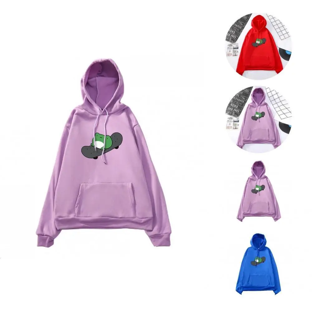 

Men Hoodie Pullover Hoodie Drawstring Animal Print Student Hoodie