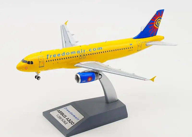 Нитрон авиации FREEDOMAIR Аэробус A320 ZK-OJK 1/200 литья под давлением модель самолета |