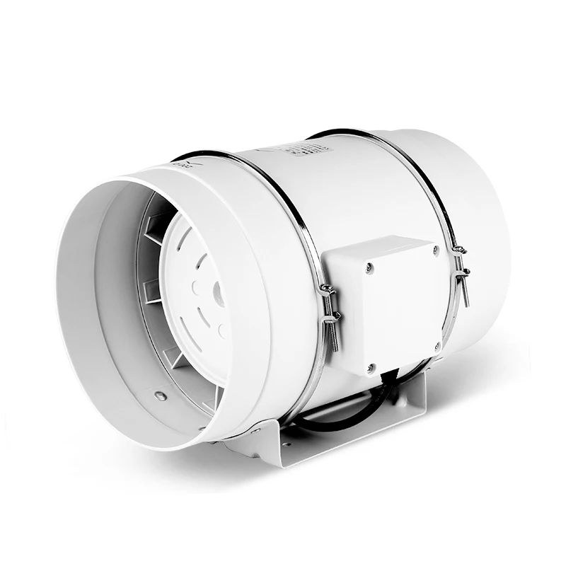 Круглая кухонная вытяжка 8 дюймов большой всасывающий бесшумный вытяжной