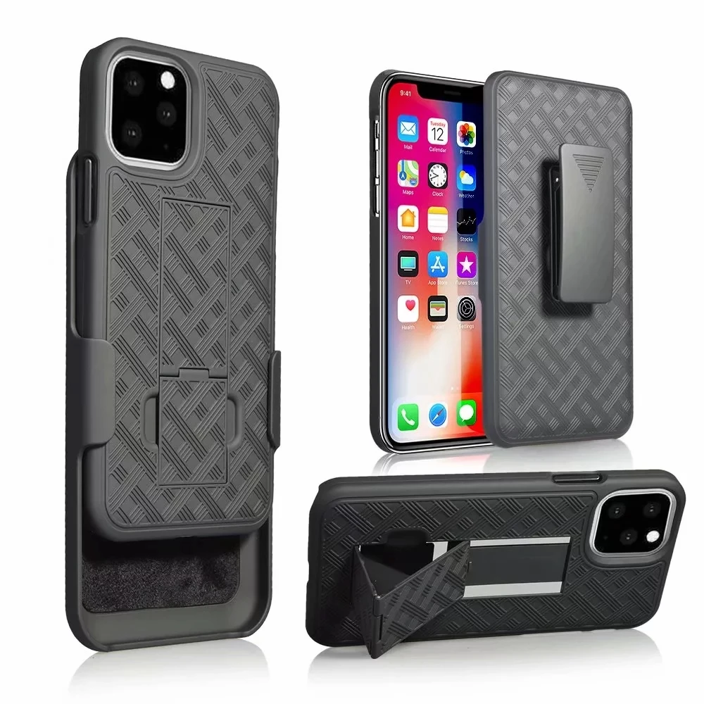Чехол с откидной ножкой для iphone X Xs Max XR 7 8 Plus 12 mini 11 Pro поворотный Чехол-кобура