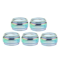 5pcs replacement rainbow bubble glass centrifuge tube for gear rta 24mm 3 5ml