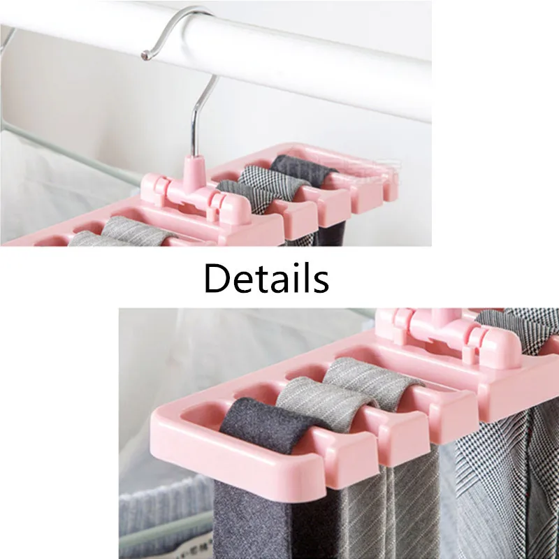 1 шт. прочная пластиковая вешалка для галстуков и шарфов | Дом сад
