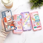 Чехол для телефона для Realme C21 C3 C25 C15 C12 C11 C17 V5 Funda Realme 8 Pro 7 5i 6i 6s Narzo10A TPU чехол матовый чехол OPPO Reno 4 Pro