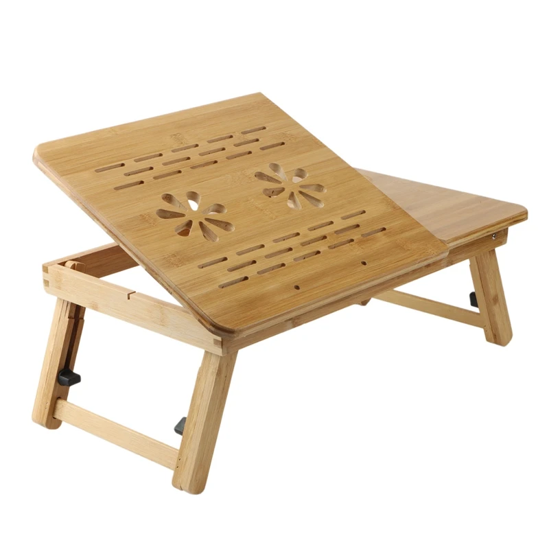 Стол компьютерный складной для ноутбука поднос портативный чтения на кровати