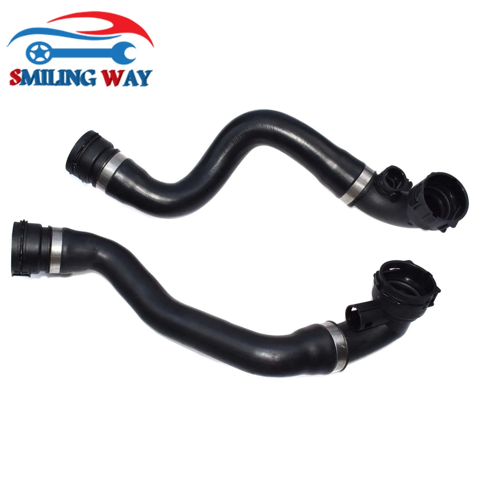 Smiling Way # верхний и нижний соединитель шланга радиатора охлаждающей жидкости для