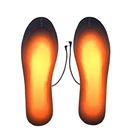 Стельки с электрическим подогревом моющиеся Зимние Подогреватели для ног с USB подогревом для женщин и мужчин Размеры 35-46