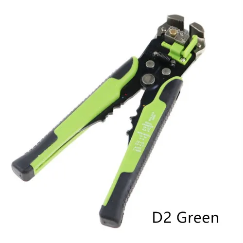 Pliers-HS-D2-Green HS-D1 5-в-1 автоматический инструмент для зачистки проводов кабеля резак Мультитул провод зачистки инструменты Клещи для обжима кабеля щипцы 0,2-6.0mm ² HS-D2 - Цвет: Pliers-HS-D2-Green
