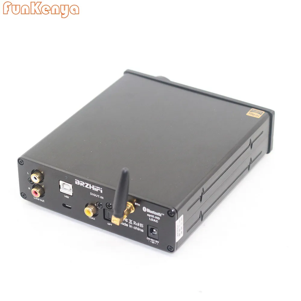 Цифровой аудио декодер NXC01 ES9038 жесткое решение DSD256 CSR8675 Bluetooth 5 0 поддерживает LDAC APTX
