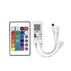 Apple Homekit приложение DC12V Wi-Fi LED RGB Управление; С ИК-пульта ДУ или функция голосового Управление 4 Pin светодиодные ленты для работы с IOS умный дом