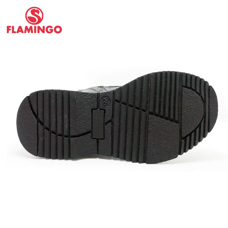 Модные детские ботинки с фламинго русская марка осень/зима Высококачественная