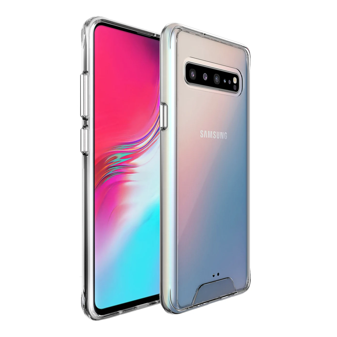 Space Case for Samsung Galaxy S10 Plus Lite 5G S10Plus S10Lite S10e Soft TPU + Hard PC HD Clear Shell Hybrid Shockproof Cover
