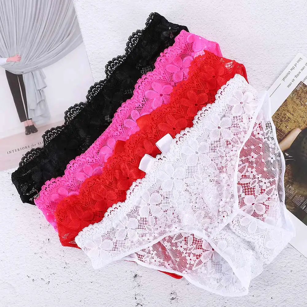 1 шт. женское кружевное нижнее белье с заниженной талией | Женская одежда
