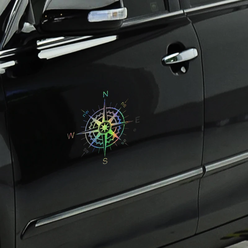 Автомобильная наклейка NSWE Compass Wind Rose автомобильная на окно автомобиля