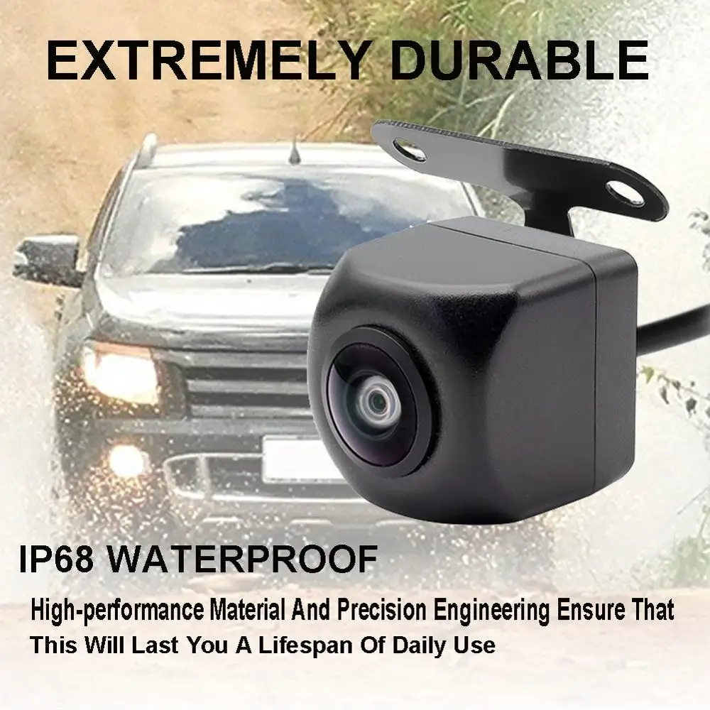 

Car Rear View Camera Universal Parking Camera Night Vision Waterproof 170 Wide Angle HD Color Image