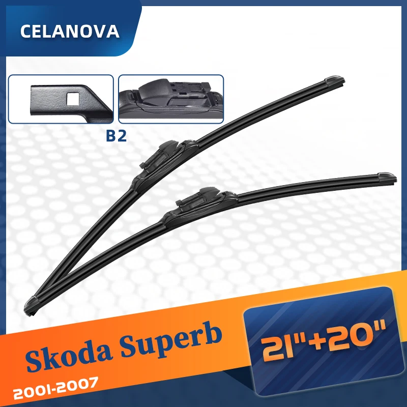 Щетка стеклоочистителя для Skoda Superb 2001-2007 бескаркасные резиновые