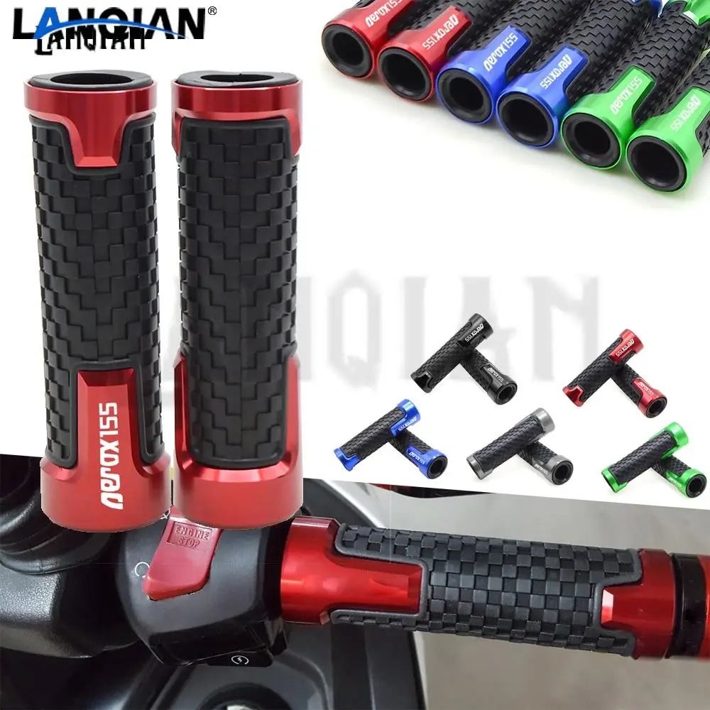 

For Yamaha NVX155 AEROX155 Motorcycle Handle Grip 7/8''22mm CNC Moto Handlebar Grips NVX155 AEROX155 2017 2018 Accessories