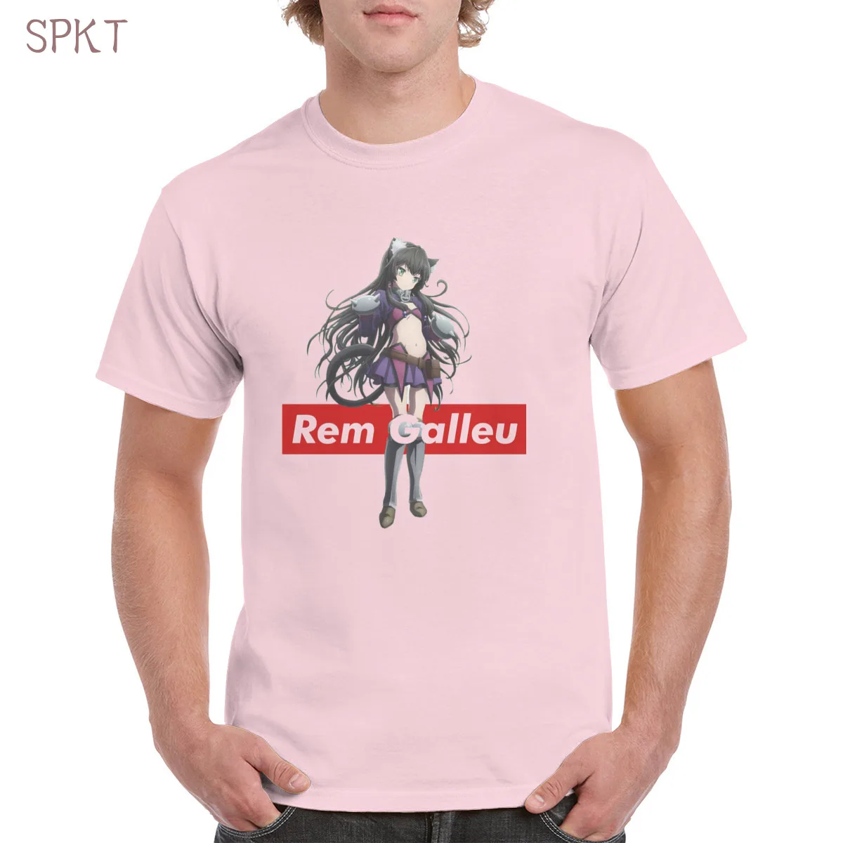 

How Not to Summon a Demon Lord Rem Galleu Tshirt100% Cotton Top Harajuku Aesthetic Tshirt Oversized clothes Female/Man