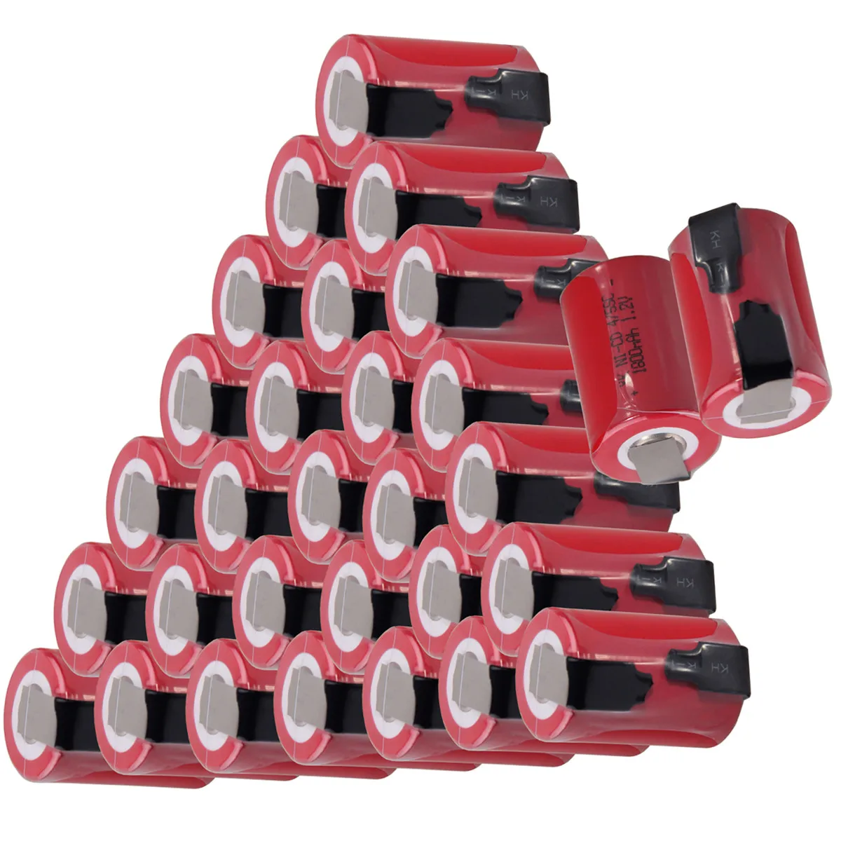 30 pcs 4/5SC 1800mah 1.2v battery NICD rechargeable batteries for electric screwdriver drill 3.3cm*2.2cm power | Электроника