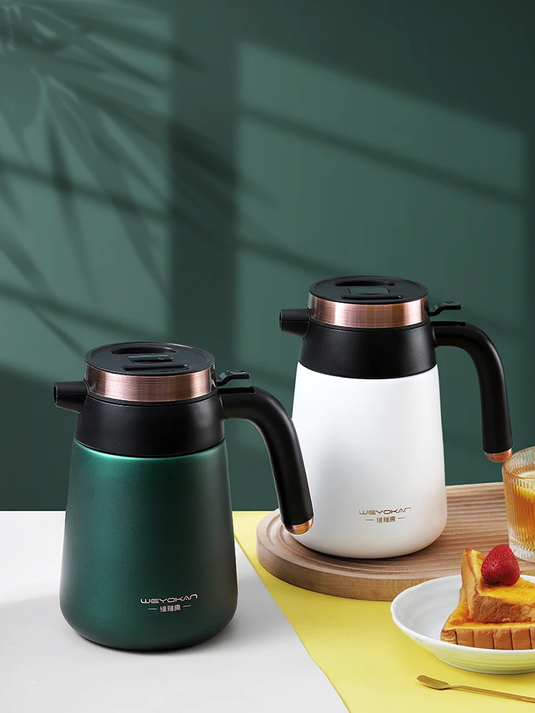 

Intelligent temperature display Thermos Pot household high-grade 304 stainless steel thermos bottle large capacity portable