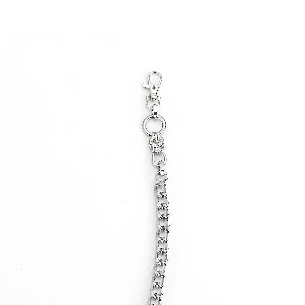 Брюки мужские в готическом стиле бумажник из джинсовой ткани панк рок эластичная