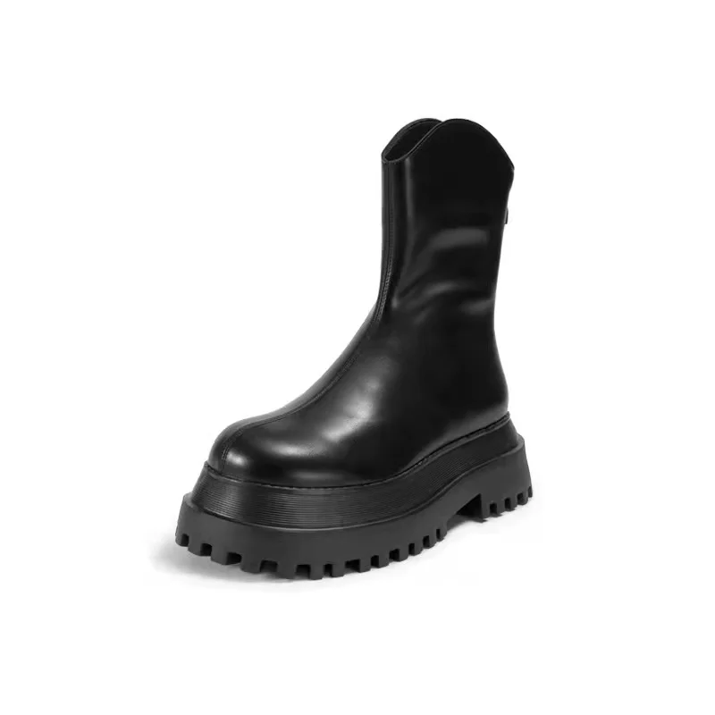 

Женские ботильоны челси на платформе и среднем каблуке, зимние теплые дизайнерские мотоциклетные ботинки, гладиаторы, оксфорды, 2022