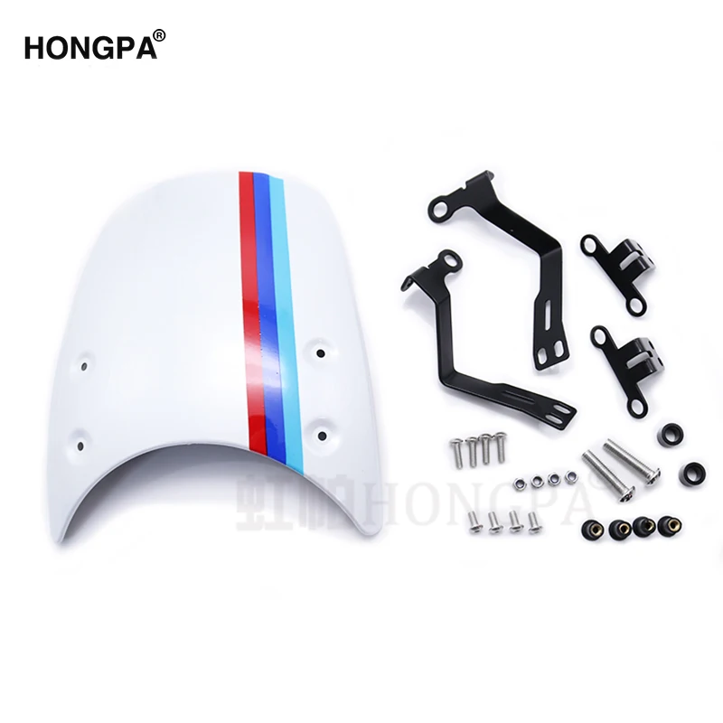 Фара мотоцикла обтекатель ветрового стекла для 2014 2019 BMW R Nine T|Козырьки от ветра и