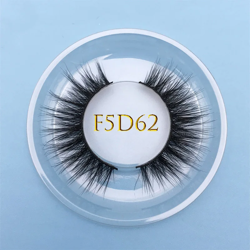 F5D62 MIKIWI изготовленная на заказ коробка 20 мм 5D83 искусственные норковые ресницы накладные ресницы "крест-накрест" натуральных длинных ресниц макияж 5DMink ресниц удлинитель с многослойным покрытием - Цвет: F5D62