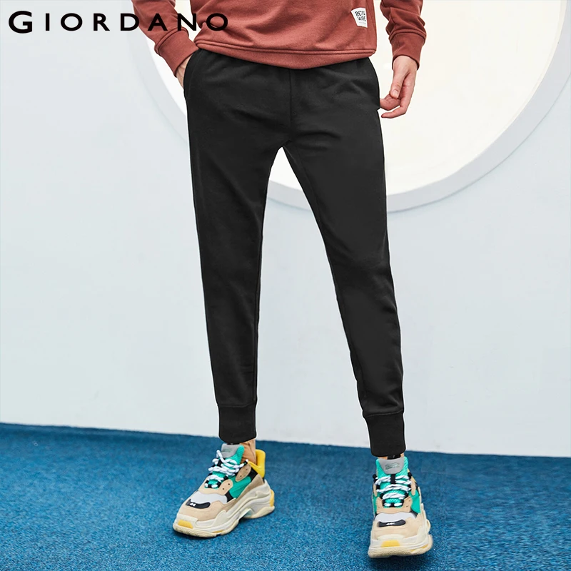 Giordano штаны мужские спортивные штаны мужские брюки с резинкой на талии мужские спортивные штаны имеется два варианта окраса и широкий размерный ряд
