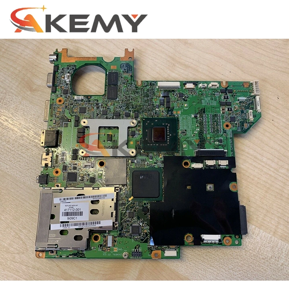 

AKemy 460716-001 460716-501 Laptop motherboard For HP Pavillion DV2000 DV2700 V3000 Mainboard G86-630-A2 DDR2