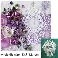 craft metal cutting dies cut mold lace clock frame decoration scrapbooking die paper craft knife mould blade punch stencils dies