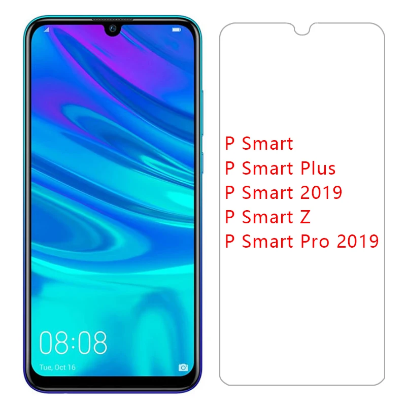 Защитное стекло для huawei p smart z plus pro 2019 защита экрана закаленное huawey psmart smat smar 2018