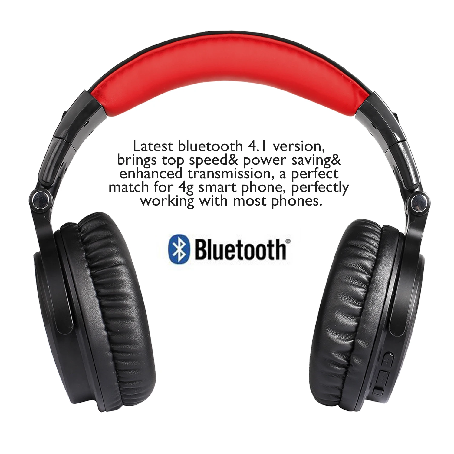 OneAudio беспроводные Bluetooth наушники с расширенным Микрофоном Hi-Fi стерео Беспроводная Bluetooth 4,1 игровая гарнитура для телефона компьютера ПК