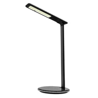 led desk lamp with wireless charger usb charging port dimmable eye caring desk lamps touch control for home office