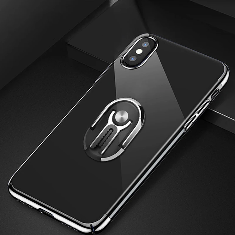 Универсальный автомобильный держатель для телефона с кольцом на палец подставка