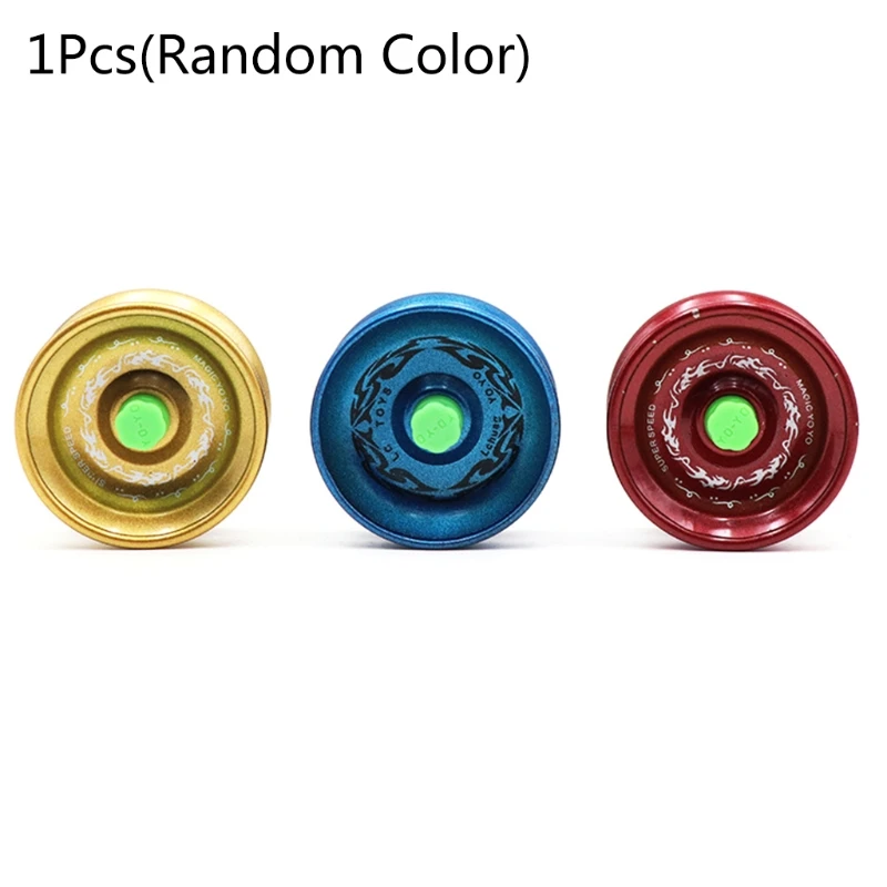 

Game Ball Interactive Montessori Stimulation Alloy Tribute Yo Yo Ball Toy with String Early Educational Toy for Kids