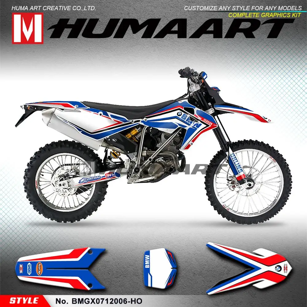 HUMAART стикеры мотокросса на заказ виниловые наклейки набор графических наклеек