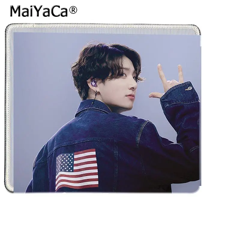 maiyaca high quality kpop euphoria jungkook customized laptop gaming mouse pad smooth writing pad desktops mate gaming mouse pad free global shipping