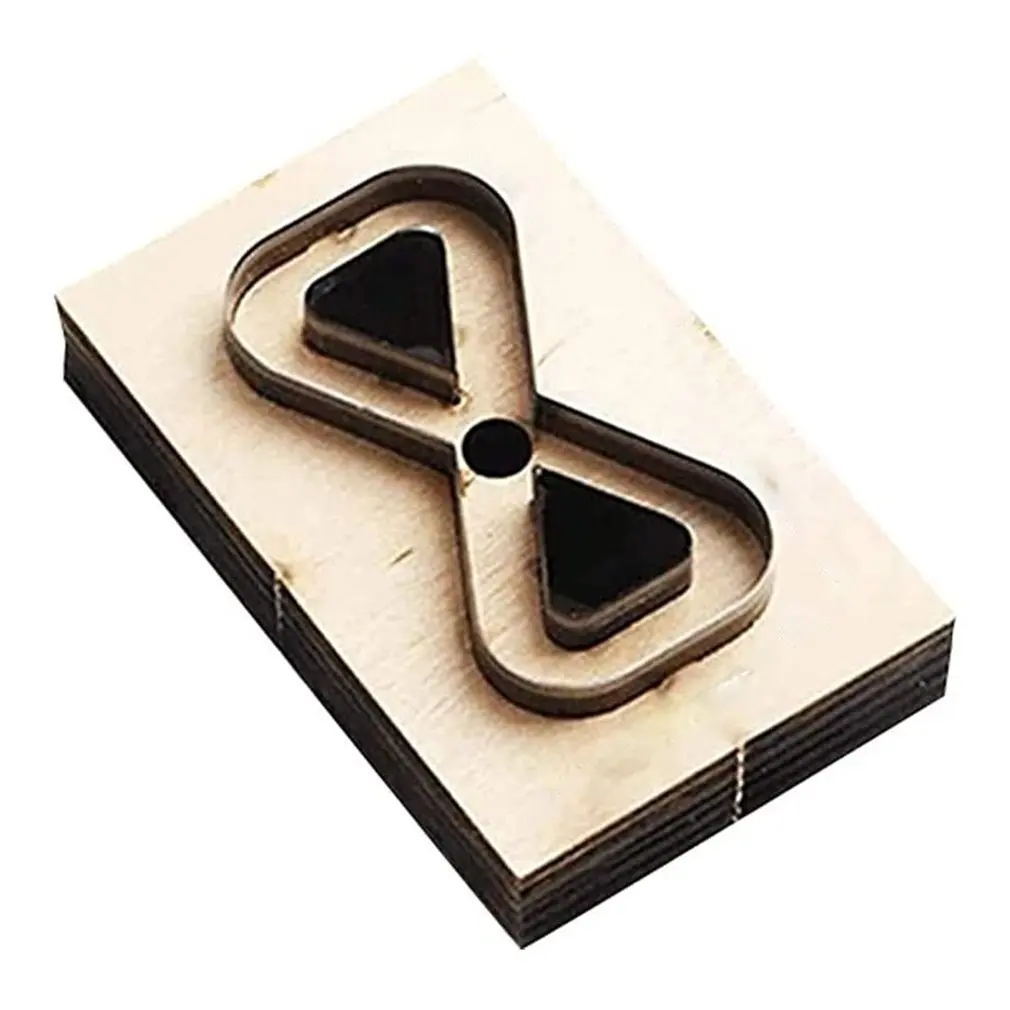 

DIY Wooden Die Cutting Leather Mold Leather Steel Punch Mold Wooden Die Leather Making Craft For Satchel Strap