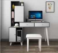 nordic dresser computer desk integrated bedroom multifunctional desk bookshelf storage cabinet combination