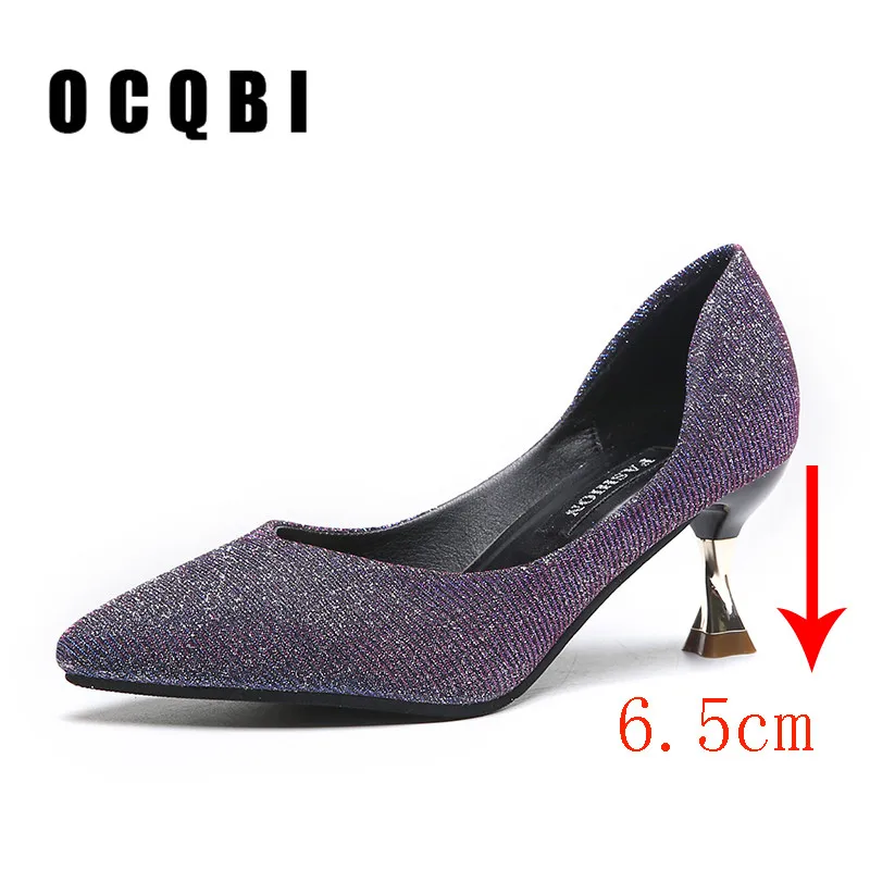 2019 г. Женская свадебная обувь модельные туфли женские блестящие туфли-лодочки на