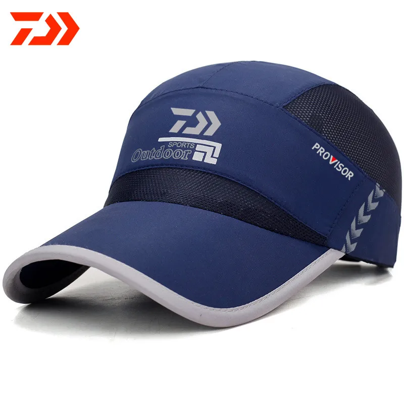 

2021 мужская летняя кепка DAIWA для рыбалки, быстросохнущая бейсболка, для отдыха на открытом воздухе, походов, шляпа от солнца, женская кепка, се...