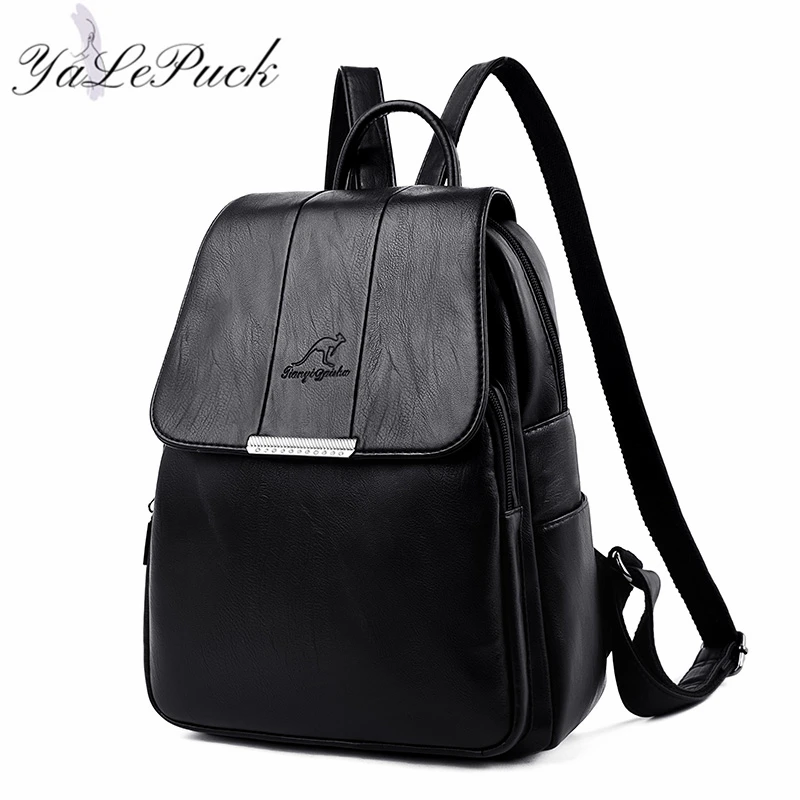 

Fashion The New Backpack Women Backpacks Light Lady Large Capacity School Bag Leather Multifunction Women Backpacks Shoulder Bag