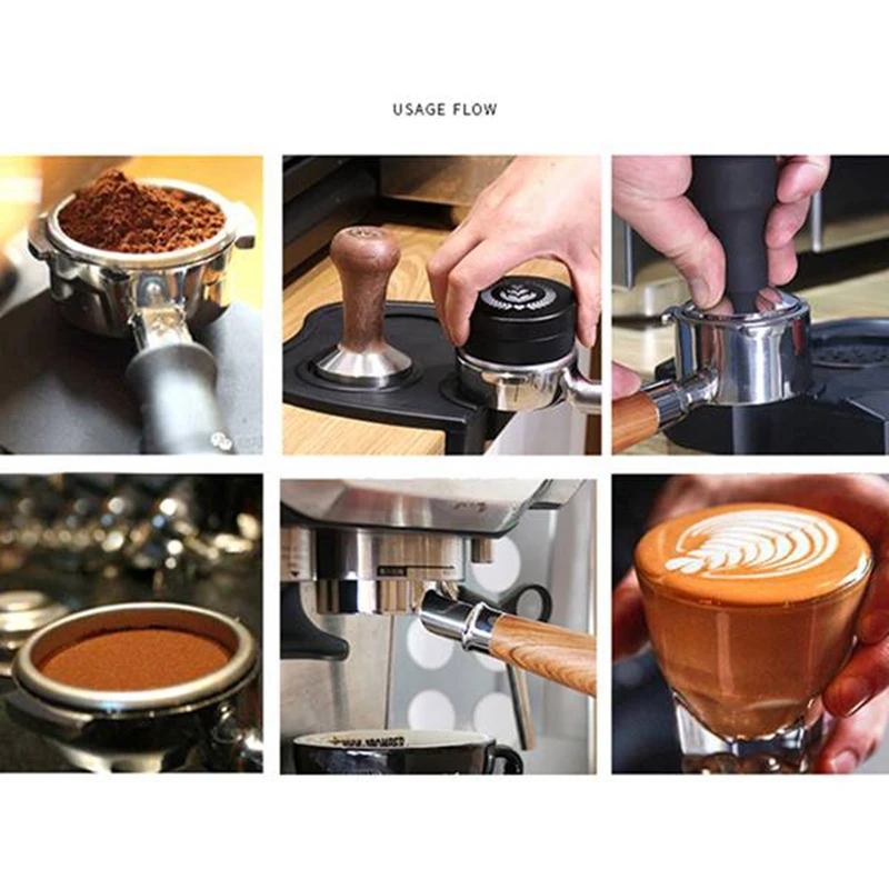 

Espresso Portafilter 51mm for Delonghi EC685 EC680 Coffee Bottomless Portafilter with 51mm 2 Styles Coffee Powder Bowl