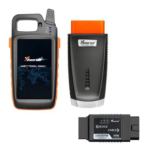 Инструмент для ключей Xhorse VVDI Max + MINI OBD инструмент Toyota 8A все ключи потери адаптер