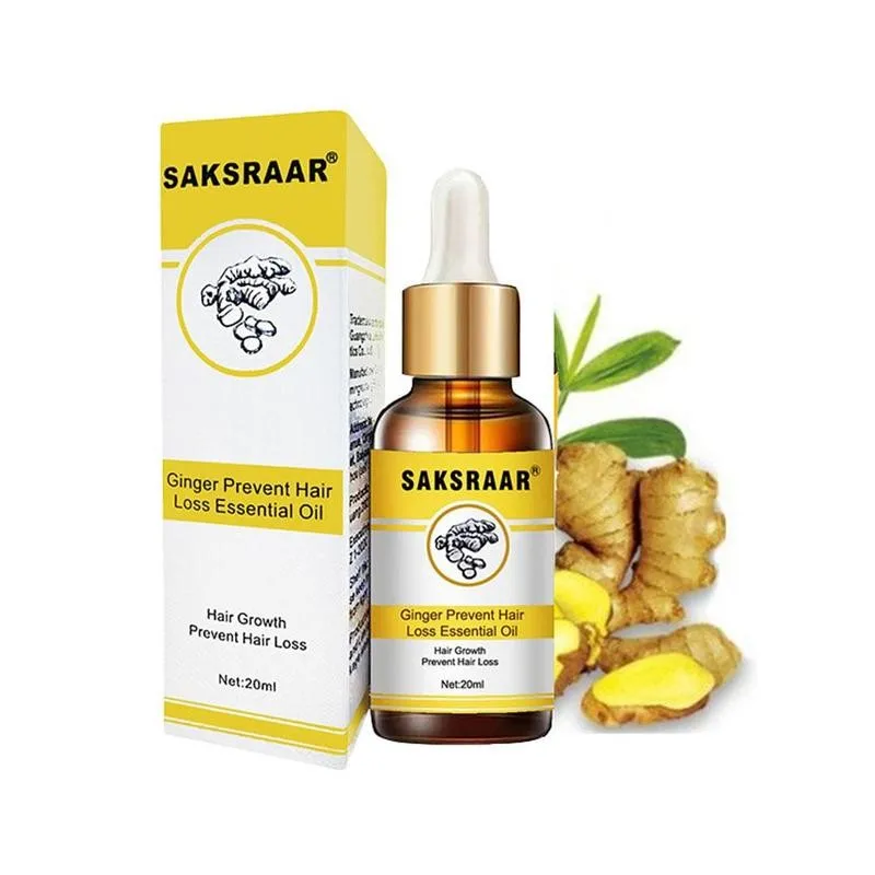 

Hair Restorer Ginger Hair Growth Essential Oils Essence Original Hair Loss Liquid Health Care Beauty Dense Hair Growth Liquid