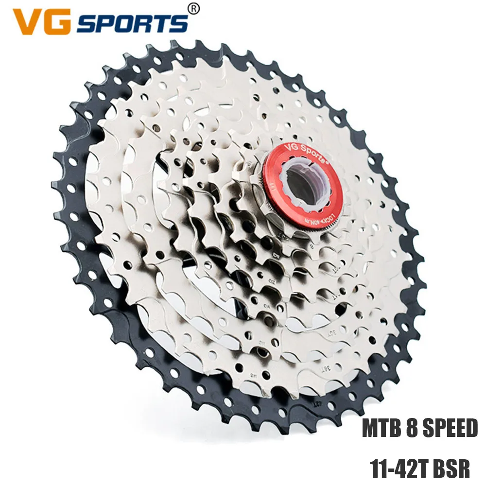 MTB кассета Звездочка 8 скоростей 11-42T дорожный велосипед свободного хода cdg cog для Shimano Sram 8 велоцидада 11-42T маховик 8s 42t VG спортивные