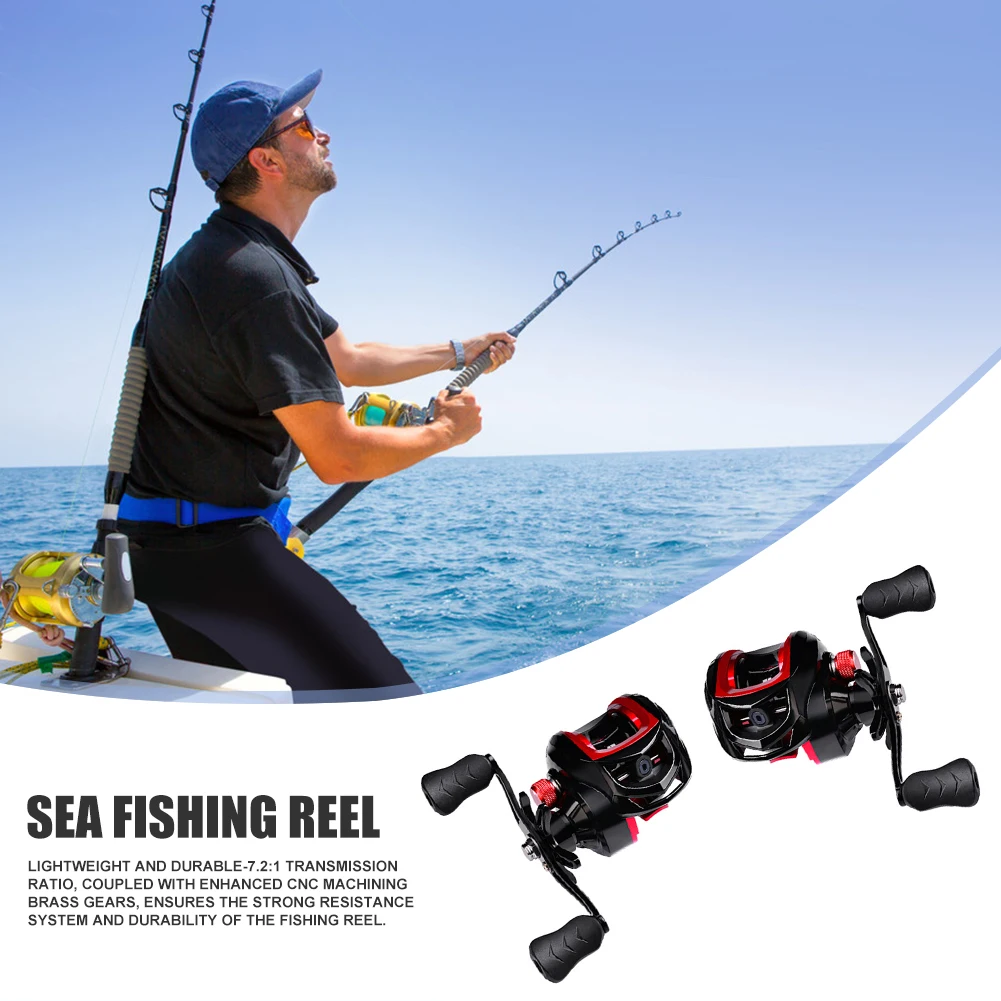 

Professional Fishing Reel 10kg Metal Ocean Boat Fishing Wheel Saltwater Freshwater Bait Casting Reel Fishing Tackle Accessories