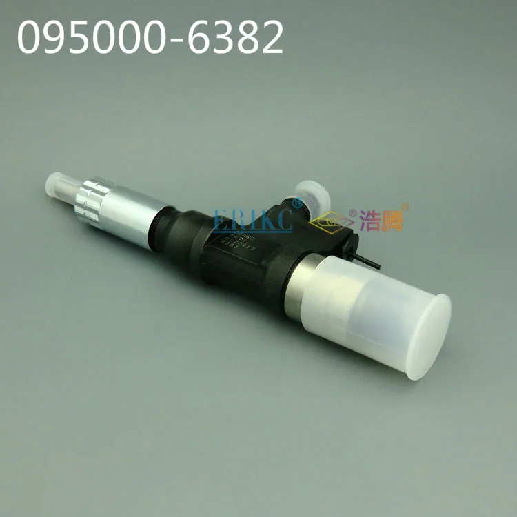 

ERIKC 095000-6382 (9709500638) Diesel Injection Injector 6382 Common Rail Spare Parts Injector for 6HK1 FORWARD 095000-6380