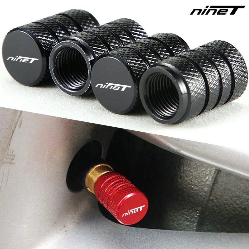 

Motorcycle Tire Valve Air Port Stem Cover Cap Plug CNC Aluminum Accessories For BMW R NINET NINE T 2014-2019 Universal